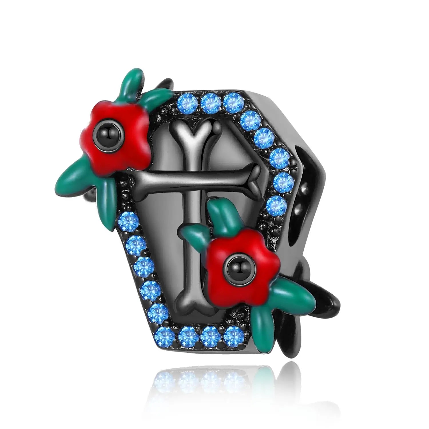 Funny 925 Sterling Silver Witch,Pumpkin & Heart Skull Beads Charm Fits Brand Bracelet & Necklace Fine Halloween Jewelry Gifts