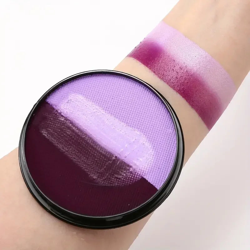 30g Double Color Water Based Body Face Paint DIY Body Painting For Cosplay Festival Opera Halloween Party Face Painting Makeup