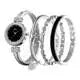 Bangle & Bracelet Set, 4 Pcs Wrist Watch & Bracelet Set Elegante for Women,Practical and versatile