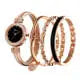 Bangle & Bracelet Set, 4 Pcs Wrist Watch & Bracelet Set Elegante for Women,Practical and versatile