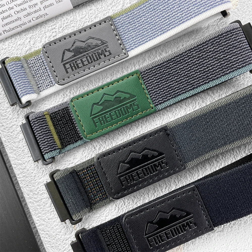 Nylon Strap Band for HUAWEI WATCH 5 4 46mm GT3 42mm / GT Runner / GT2 Pro Trail Loop Bracelet for Huawei WATCH 3/4 Pro Watchband