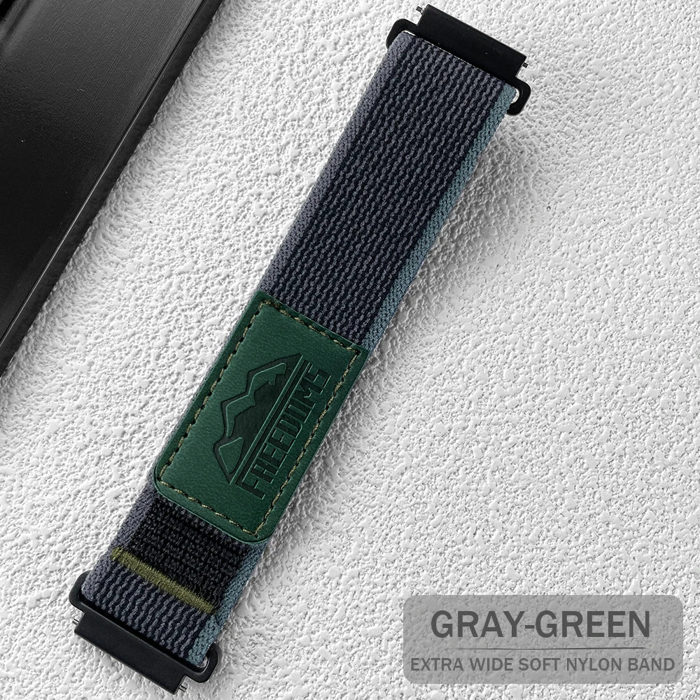 Nylon Strap Band for HUAWEI WATCH 5 4 46mm GT3 42mm / GT Runner / GT2 Pro Trail Loop Bracelet for Huawei WATCH 3/4 Pro Watchband