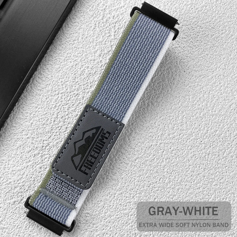 Nylon Strap Band for HUAWEI WATCH 5 4 46mm GT3 42mm / GT Runner / GT2 Pro Trail Loop Bracelet for Huawei WATCH 3/4 Pro Watchband