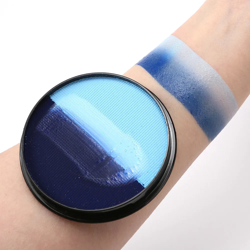 30g Double Color Water Based Body Face Paint DIY Body Painting For Cosplay Festival Opera Halloween Party Face Painting Makeup