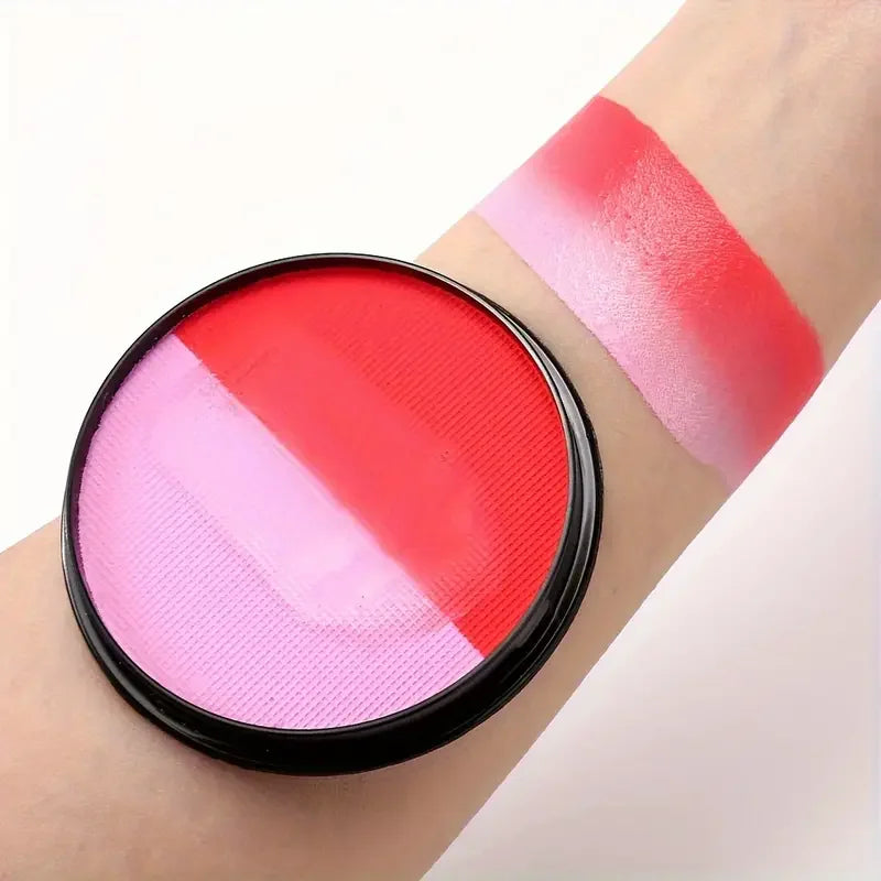 30g Double Color Water Based Body Face Paint DIY Body Painting For Cosplay Festival Opera Halloween Party Face Painting Makeup