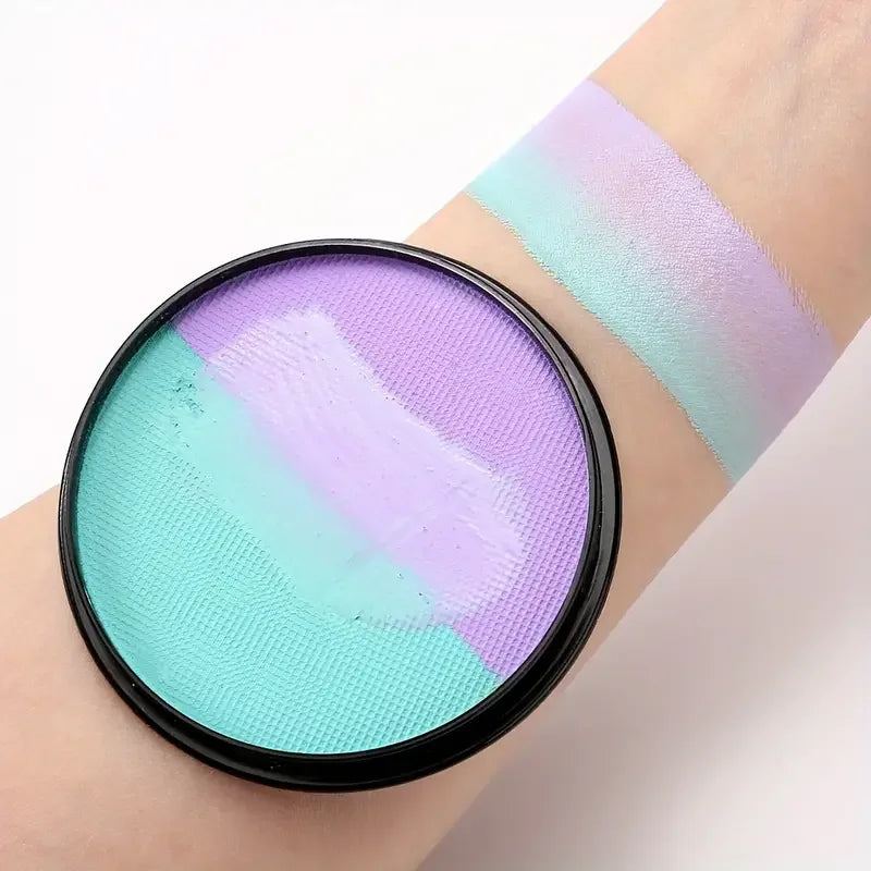 30g Double Color Water Based Body Face Paint DIY Body Painting For Cosplay Festival Opera Halloween Party Face Painting Makeup