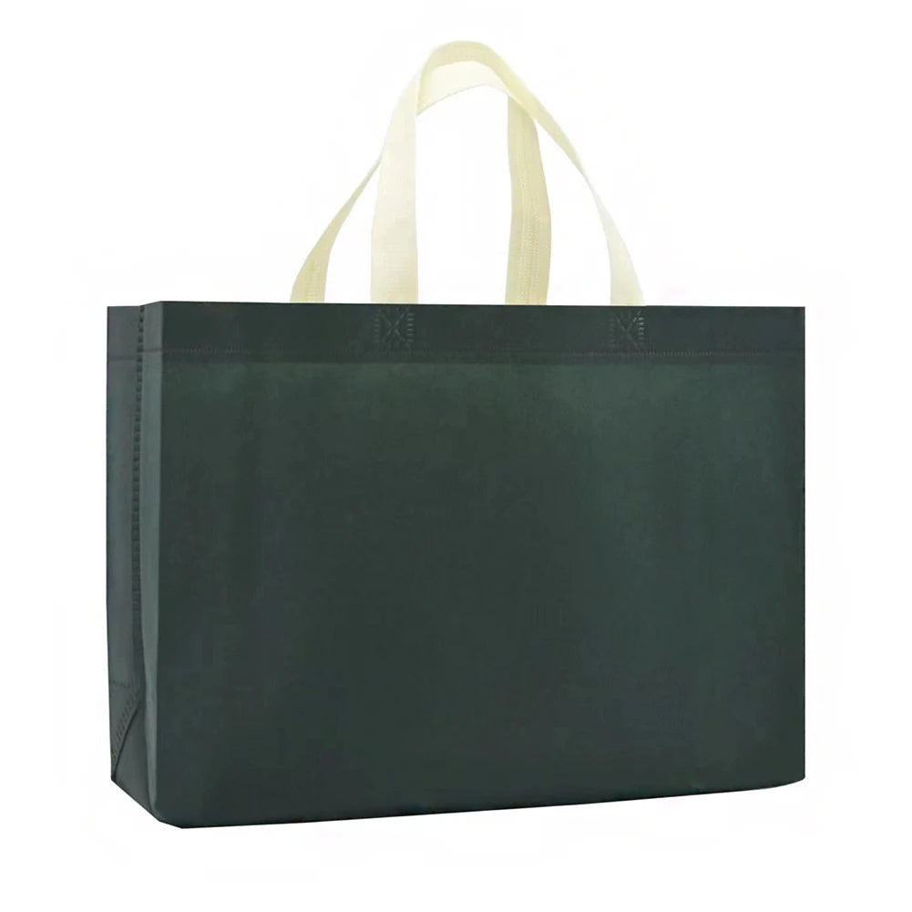 Women Foldable Shopping Bag Reusable Eco Large Unisex Fabric Non-woven Shoulder Bags Tote Grocery Cloth Bags Pouch