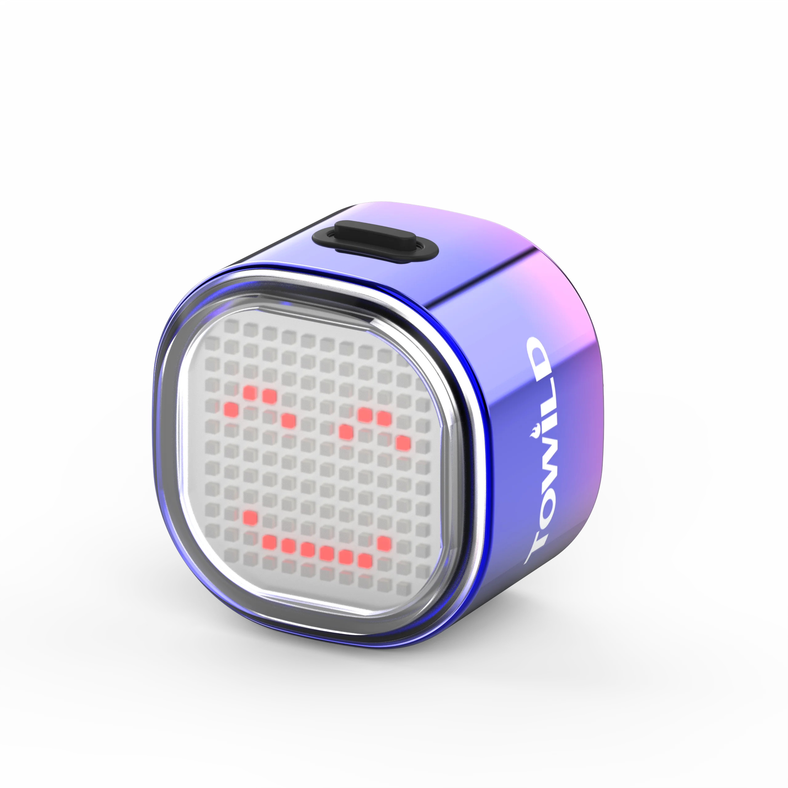 TOWILD TL08 Smart Taillight for Bike Highly Customizable Intelligent Expression Bluetooth Lightweight IPX6 LED Bicycle Taillight