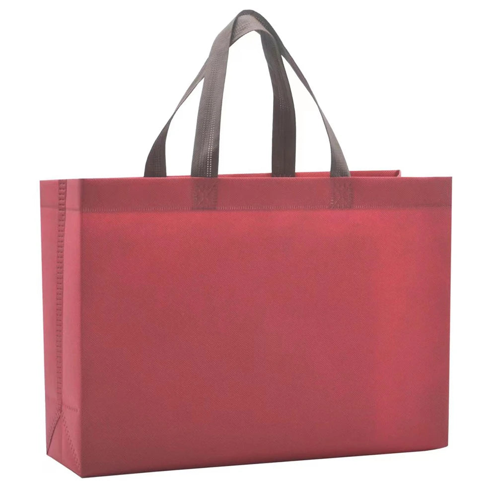 Women Foldable Shopping Bag Reusable Eco Large Unisex Fabric Non-woven Shoulder Bags Tote Grocery Cloth Bags Pouch