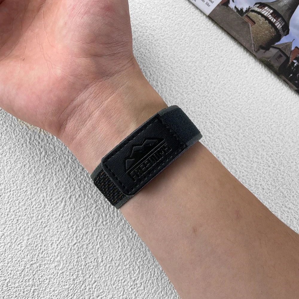 Nylon Strap Band for HUAWEI WATCH 5 4 46mm GT3 42mm / GT Runner / GT2 Pro Trail Loop Bracelet for Huawei WATCH 3/4 Pro Watchband