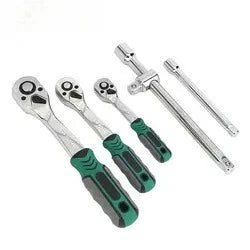 Repair DIY Tool Kit Hand Power Source Ratchet Wrench Set Car Bike Maintenance Garden OEM Customized Tools Set