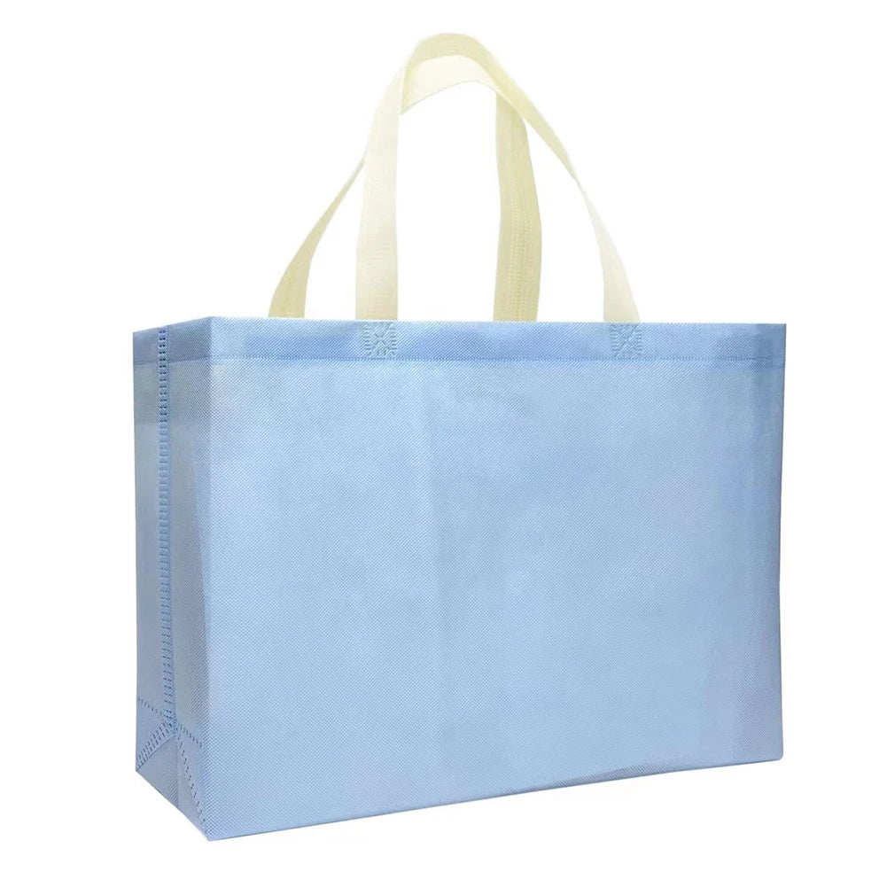 Women Foldable Shopping Bag Reusable Eco Large Unisex Fabric Non-woven Shoulder Bags Tote Grocery Cloth Bags Pouch
