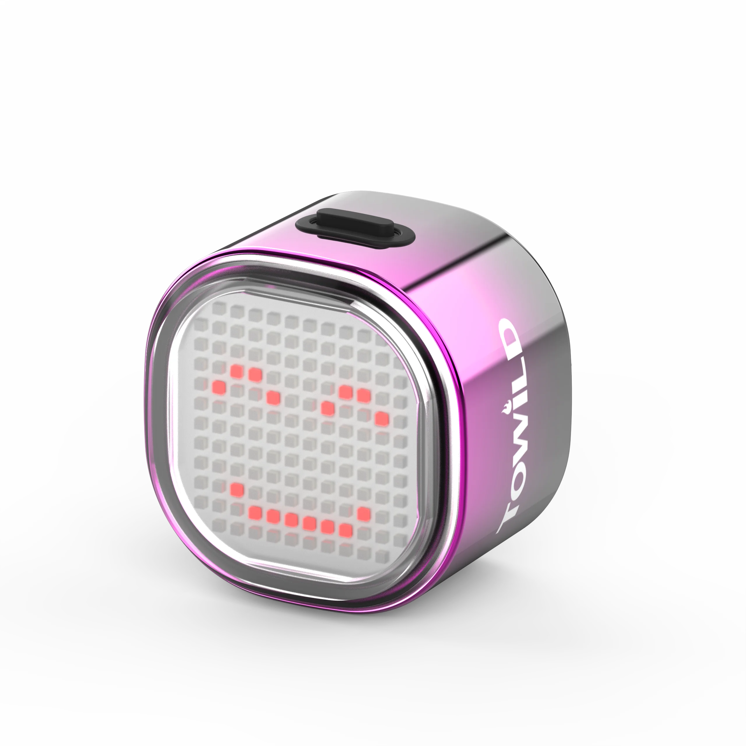 TOWILD TL08 Smart Taillight for Bike Highly Customizable Intelligent Expression Bluetooth Lightweight IPX6 LED Bicycle Taillight