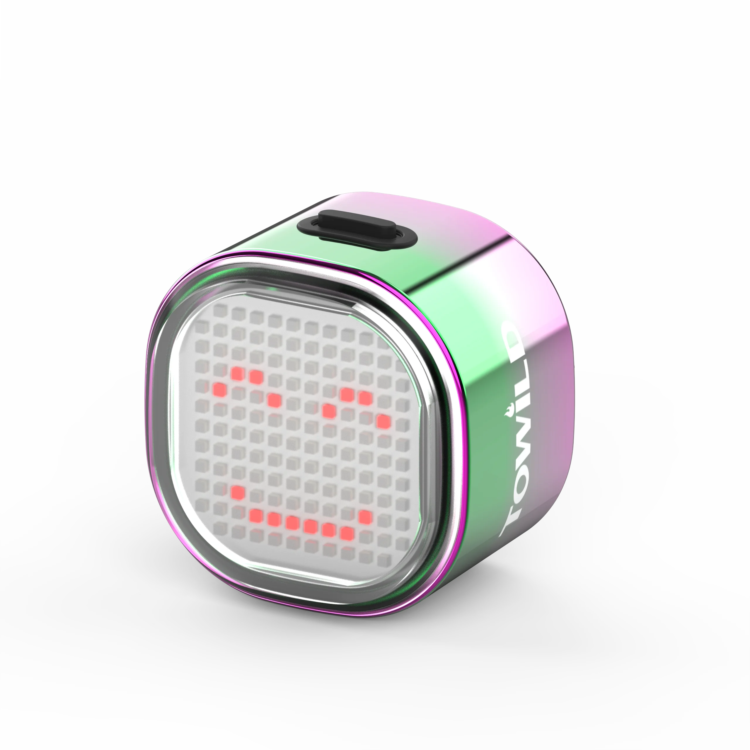 TOWILD TL08 Smart Taillight for Bike Highly Customizable Intelligent Expression Bluetooth Lightweight IPX6 LED Bicycle Taillight